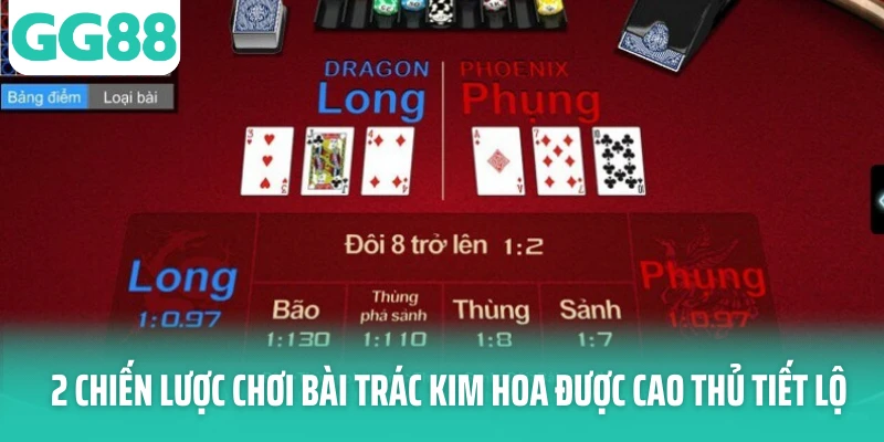 2 Chiến lược chơi bài Trác Kim Hoa được cao thủ tiết lộ 2 Chiến lược chơi bài Trác Kim Hoa được cao thủ tiết lộ